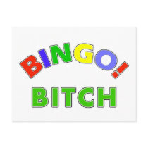 Bingo Bitch 2 postcards