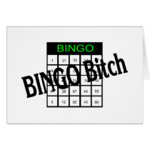 Bingo Bitch Greeting Cards