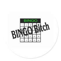 Bingo Bitch Stickers