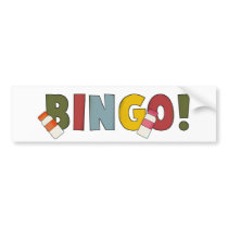 BINGO! bumper stickers