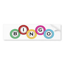 Bingo Bumper Sticker