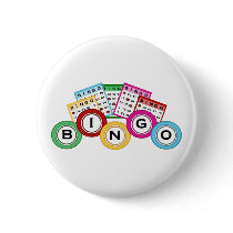 Bingo Pinback Buttons