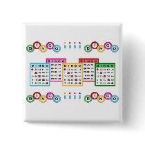 Bingo Pinback Button