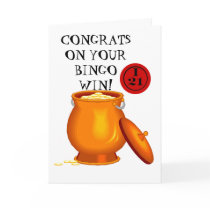 BINGO GREETING CARD