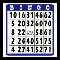 Bingo Card 6 posters