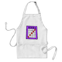 Bingo Card Apron