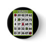 Bingo Card Pinback Buttons