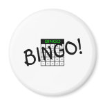 Bingo Card Fridge Magnet