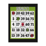 Bingo Card Post Card