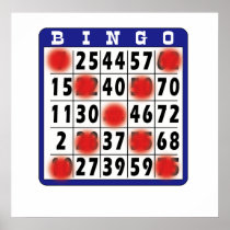 Bingo Card - Poster