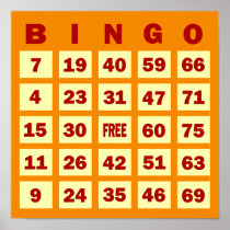 Bingo Card Print