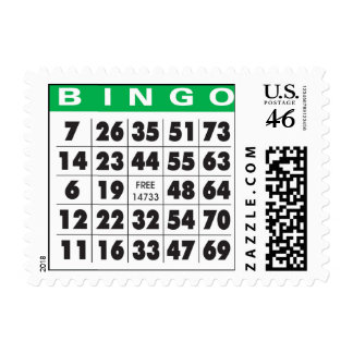 Bingo Game Cards, Bingo Game Card Templates, Postage, Invitations ...