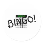 Bingo Card Stickers