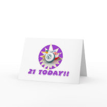 Bingo cards - 21st birthday