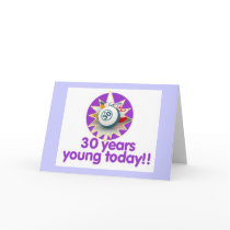 Bingo cards - 30th birthday
