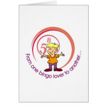 Bingo cards - open message