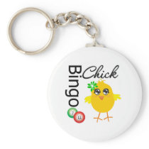 Bingo Chick Key Chain
