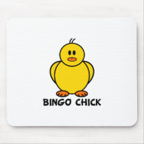 Bingo Chick Mouse Pads