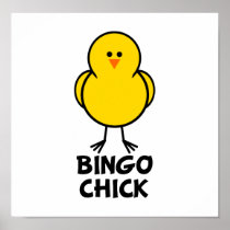Bingo Chick Print