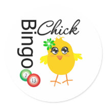 Bingo Chick stickers
