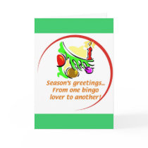Bingo Christmas card 