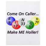 Bingo! Come on Caller, Make ME Holler! Personalized Flyer