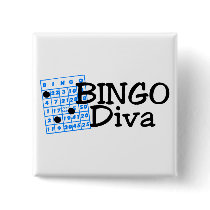 Bingo Diva Pin