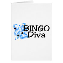 Bingo Diva Greeting Card