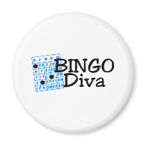 Bingo Diva magnets