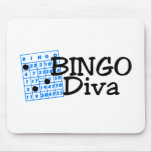 Bingo Diva Mousepads