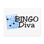 Bingo Diva Postcard