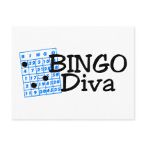 Bingo Diva postcards