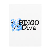 Bingo Diva Postcard