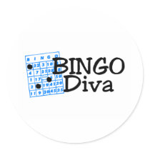 Bingo Diva Sticker