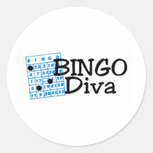 Bingo Diva Sticker