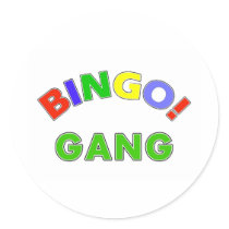 Bingo Gang stickers