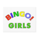 Bingo Girls Post Cards
