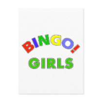 Bingo Girls postcards
