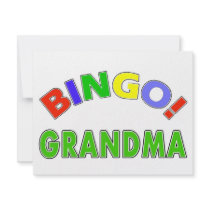 Bingo Grandma Announcements