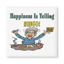 Bingo: Happiness Is Magnets