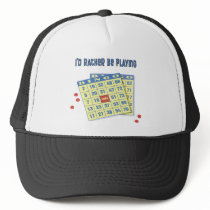 Bingo: I'd Rather Be Playing Mesh Hats