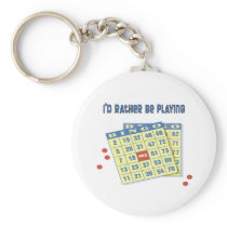 Bingo: I'd Rather Be Playing Keychains