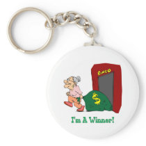 Bingo - I'm A Winner Keychain