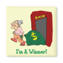 Bingo - I'm A Winner magnet
