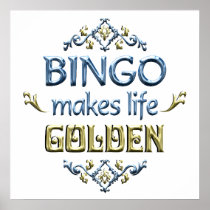 BINGO is Golden Posters