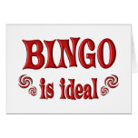 Bingo is Ideal Cards