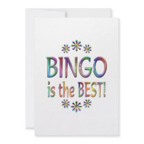 BINGO is the Best Announcement