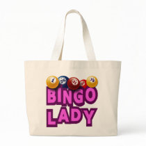 BINGO LADY CANVAS BAGS