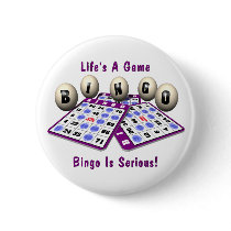 Bingo: Life's A Game Pin