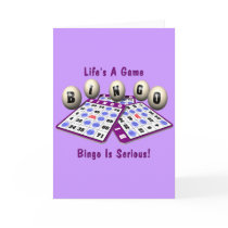 Bingo: Life's A Game Card